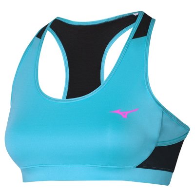 Sujetadores Deportivos Mizuno Alpha Bra Mujer - Azules - Chile M924FJZMKI